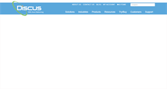 Desktop Screenshot of discussoftware.com